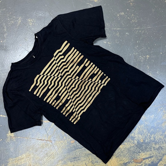 Air Jordan Jumpman Shirt Medium Nike 10 X 561416-010 Black Gold - Picture 1 of 8